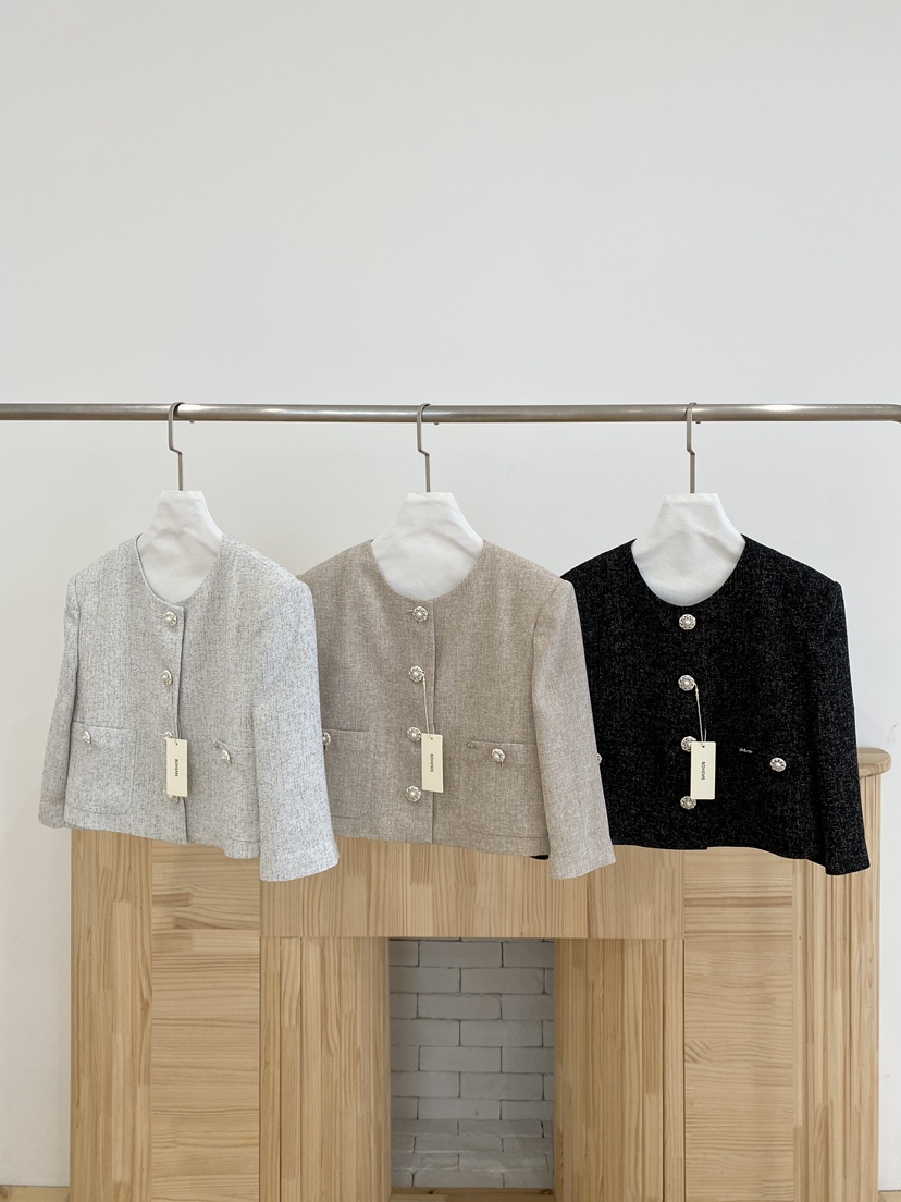 BOHEME韓國直郵實拍女裝新品休閑推薦熱賣人氣職業時尚夾克BOHEME夾克