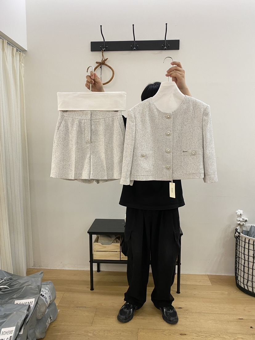 BOHEME韓國直郵實拍女裝新品休閑推薦熱賣人氣職業時尚夾克BOHEME夾克