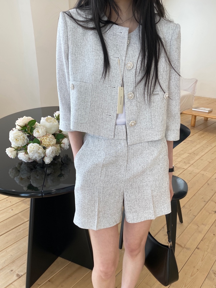 BOHEME韓國直郵實拍女裝新品休閑推薦熱賣人氣職業時尚夾克BOHEME夾克