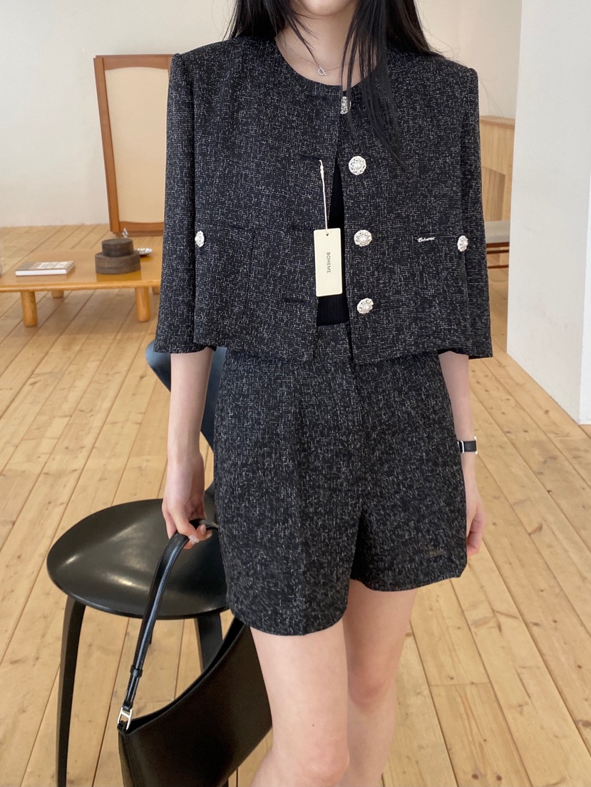 BOHEME韓國直郵實拍女裝新品休閑推薦熱賣人氣職業時尚夾克BOHEME夾克