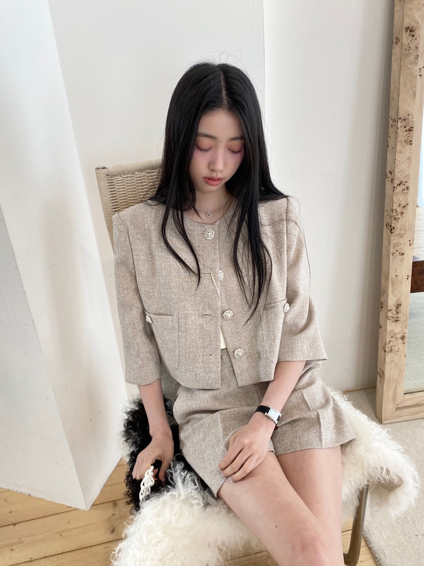 BOHEME韓國直郵實拍女裝新品休閑推薦熱賣人氣職業時尚夾克BOHEME夾克