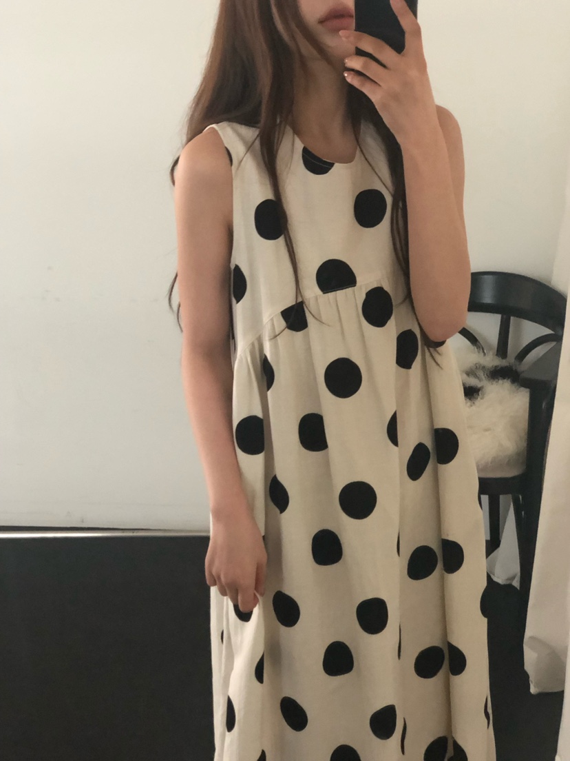 ONDO-P韓國代購女裝新款時尚職業人氣推薦26春夏連衣裙亞麻布ONDO-P連衣裙