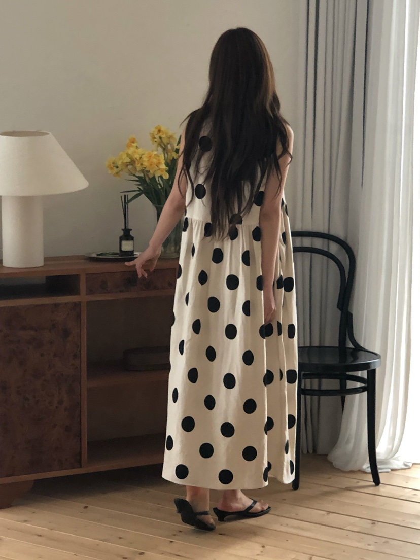 ONDO-P韓國代購女裝新款時尚職業人氣推薦26春夏連衣裙亞麻布ONDO-P連衣裙