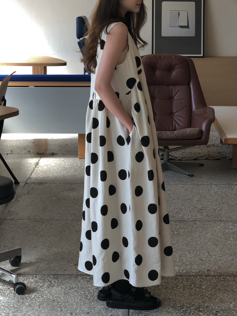 ONDO-P韓國代購女裝新款時尚職業人氣推薦26春夏連衣裙亞麻布ONDO-P連衣裙