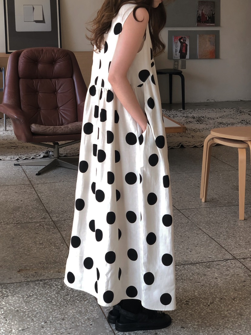 ONDO-P韓國代購女裝新款時尚職業人氣推薦26春夏連衣裙亞麻布ONDO-P連衣裙