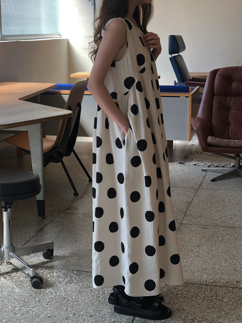 ONDO-P韓國代購女裝新款時尚職業人氣推薦26春夏連衣裙亞麻布ONDO-P連衣裙