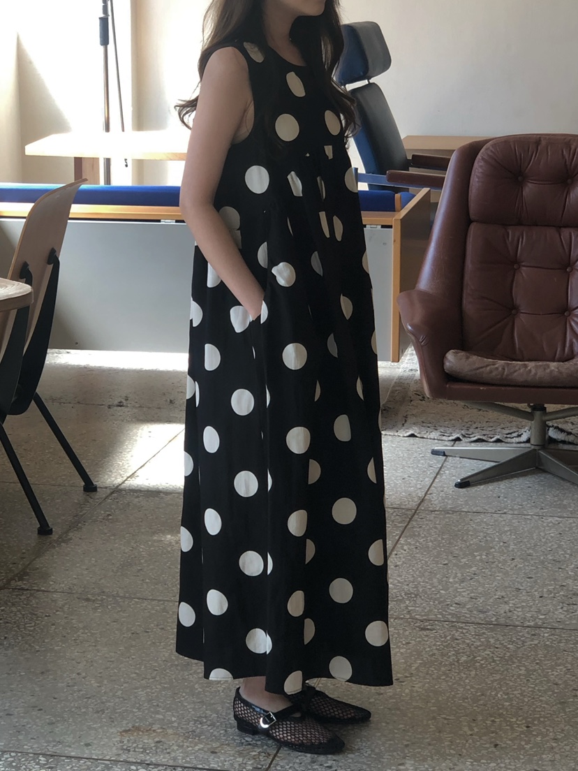 ONDO-P韓國代購女裝新款時尚職業人氣推薦26春夏連衣裙亞麻布ONDO-P連衣裙