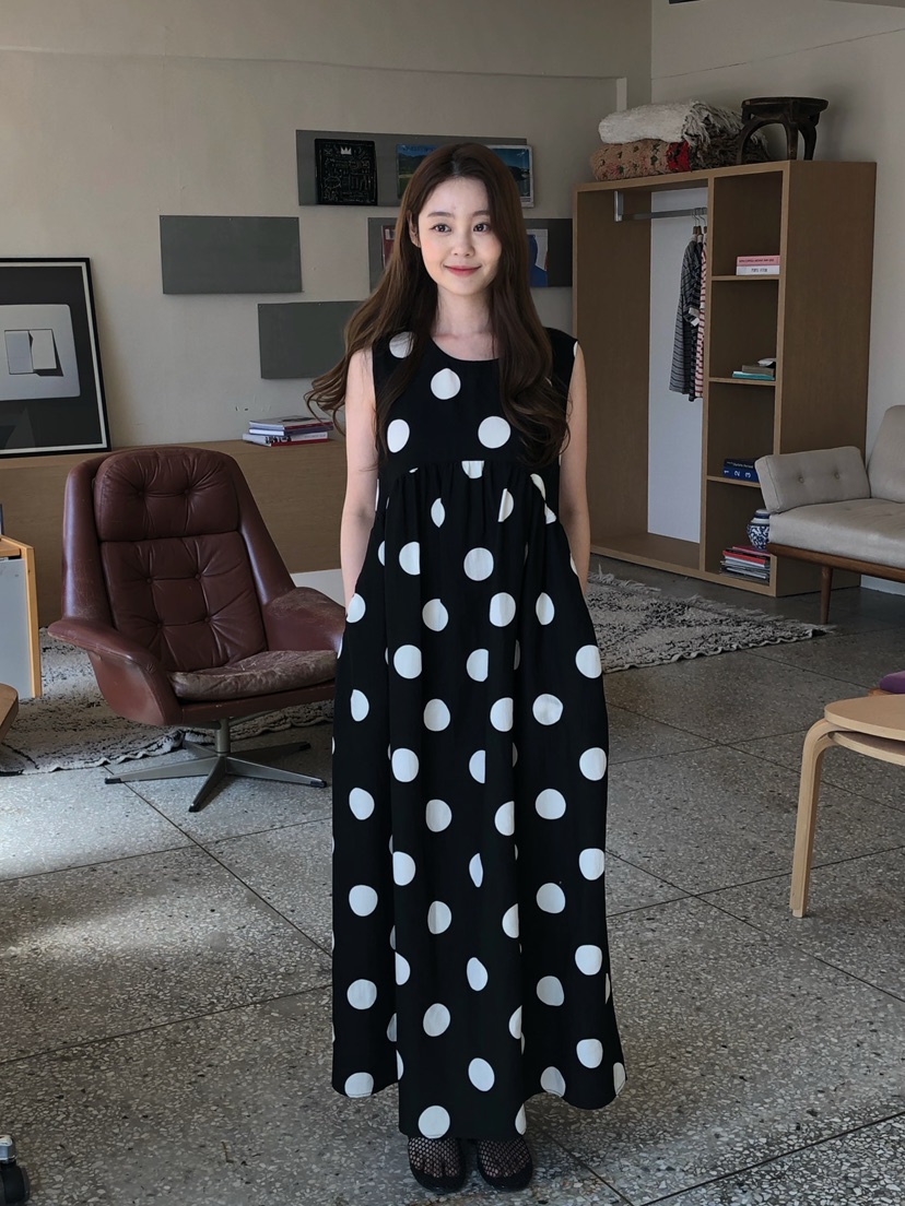 ONDO-P韓國代購女裝新款時尚職業人氣推薦26春夏連衣裙亞麻布ONDO-P連衣裙