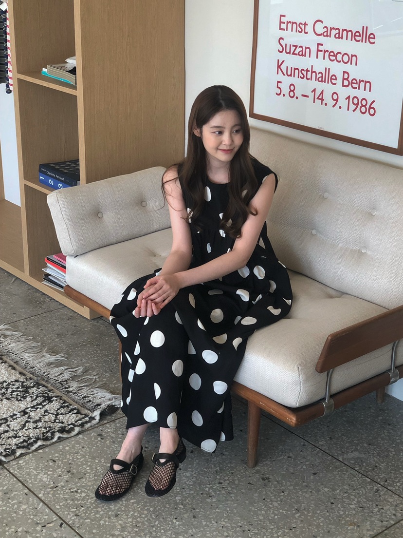 ONDO-P韓國代購女裝新款時尚職業人氣推薦26春夏連衣裙亞麻布ONDO-P連衣裙