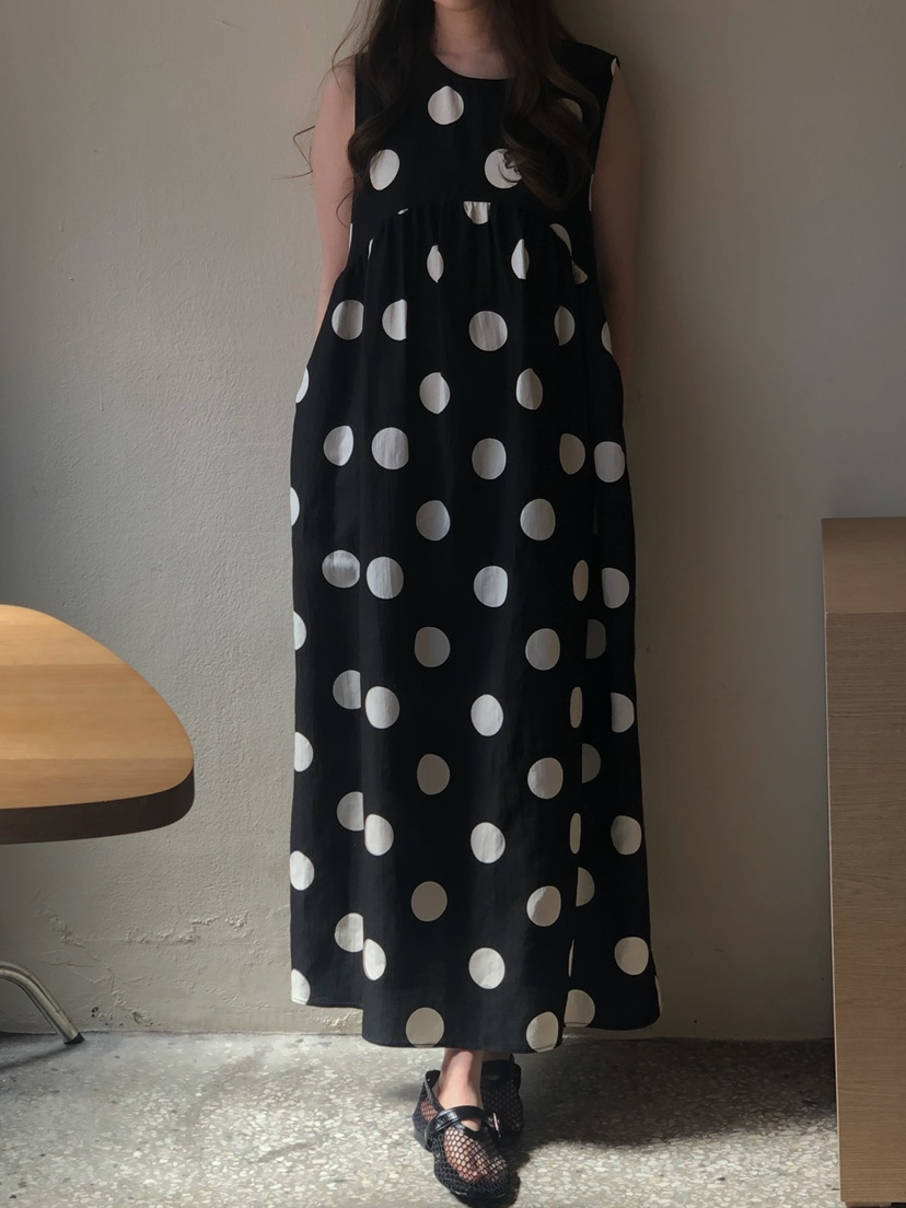 ONDO-P韓國代購女裝新款時尚職業人氣推薦26春夏連衣裙亞麻布ONDO-P連衣裙