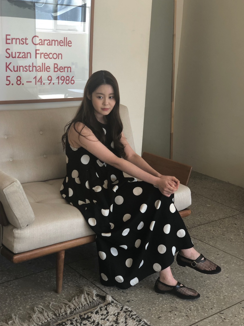 ONDO-P韓國代購女裝新款時尚職業人氣推薦26春夏連衣裙亞麻布ONDO-P連衣裙