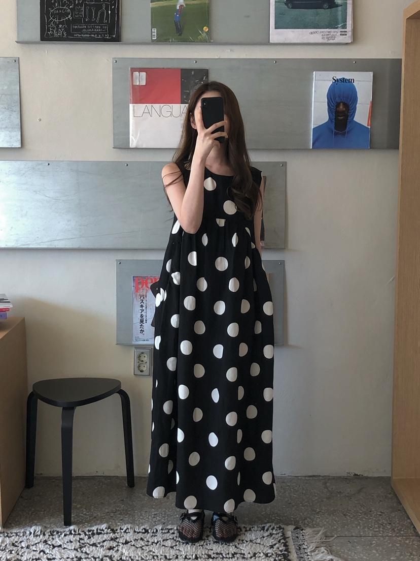 ONDO-P韓國代購女裝新款時尚職業人氣推薦26春夏連衣裙亞麻布ONDO-P連衣裙