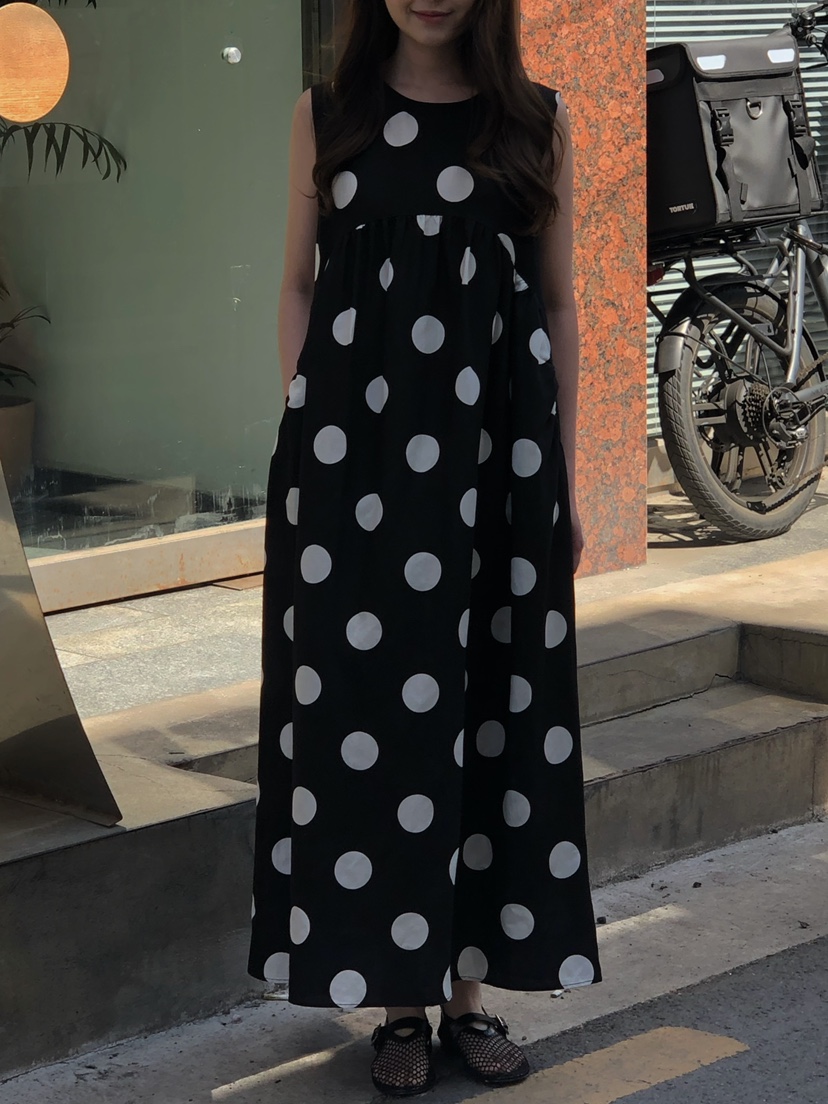 ONDO-P韓國代購女裝新款時尚職業人氣推薦26春夏連衣裙亞麻布ONDO-P連衣裙