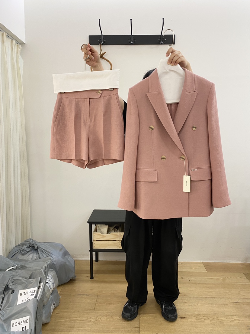 BOHEME韓國直郵女裝新款熱賣推薦職業時尚26春夏人氣短褲BOHEME短褲