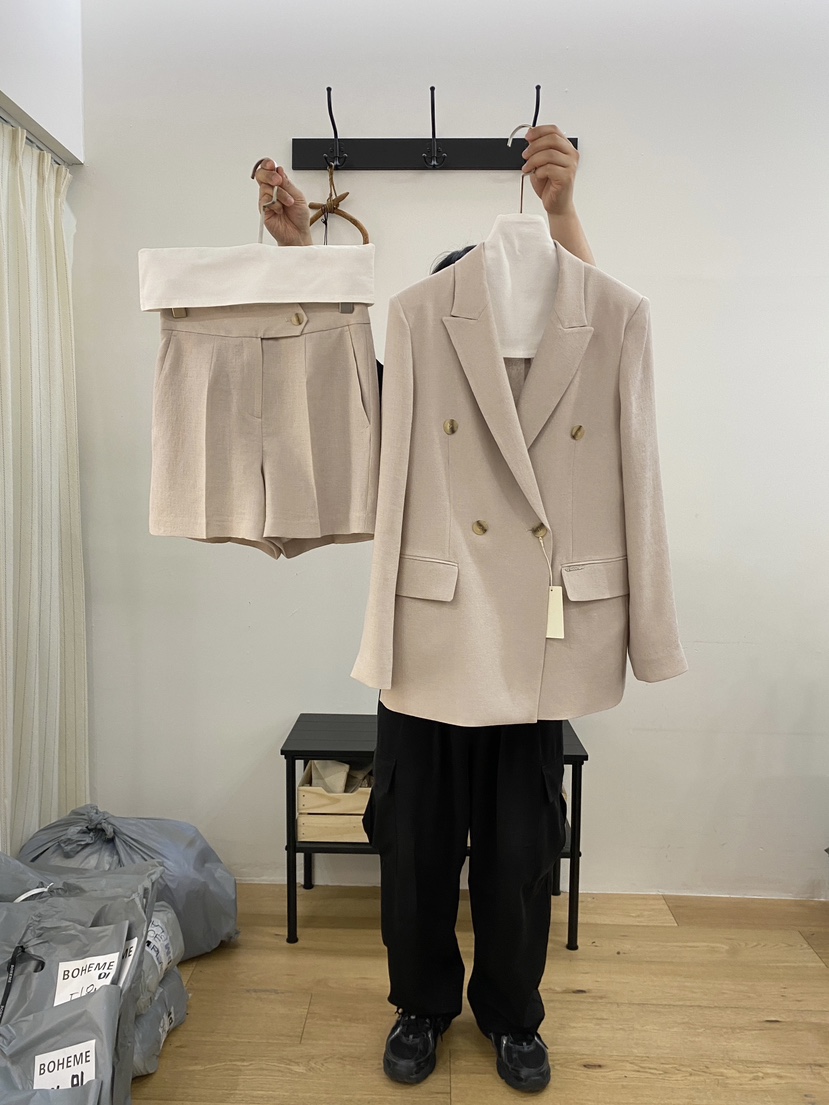 BOHEME韓國直郵女裝新款熱賣推薦職業時尚26春夏人氣短褲BOHEME短褲