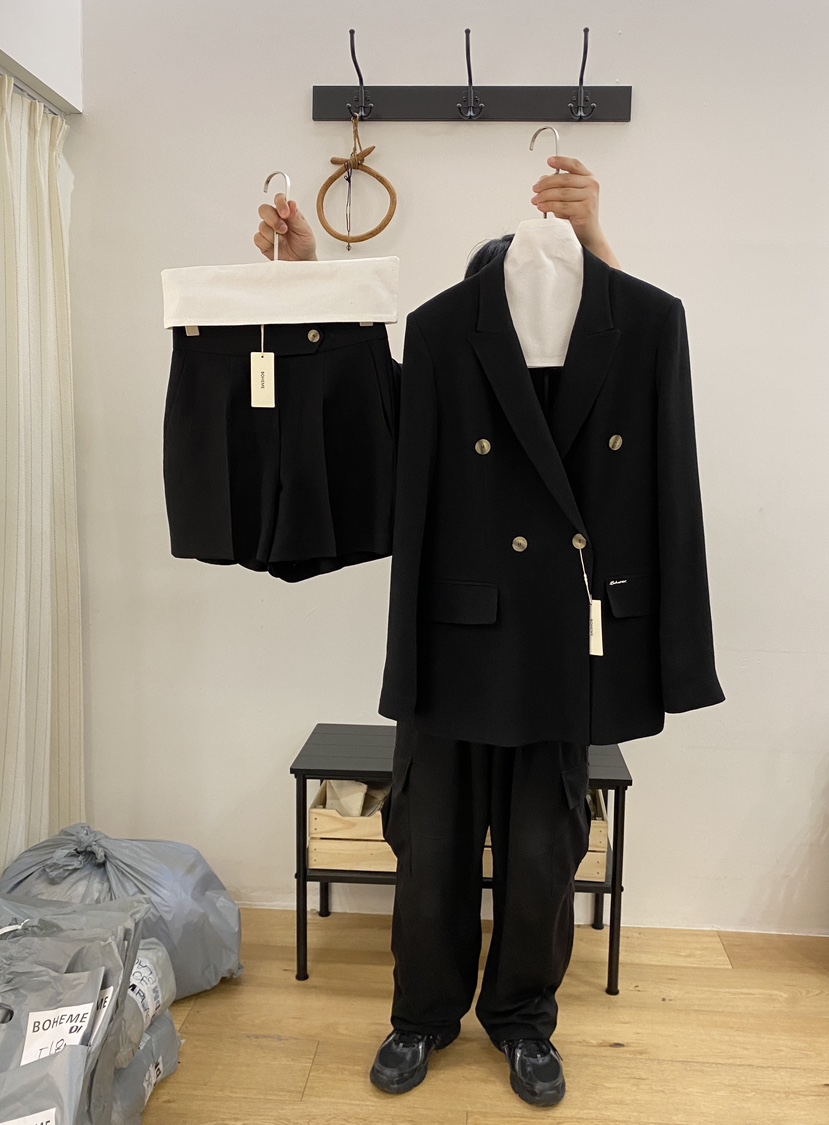 BOHEME韓國直郵女裝新款熱賣推薦職業時尚26春夏人氣短褲BOHEME短褲