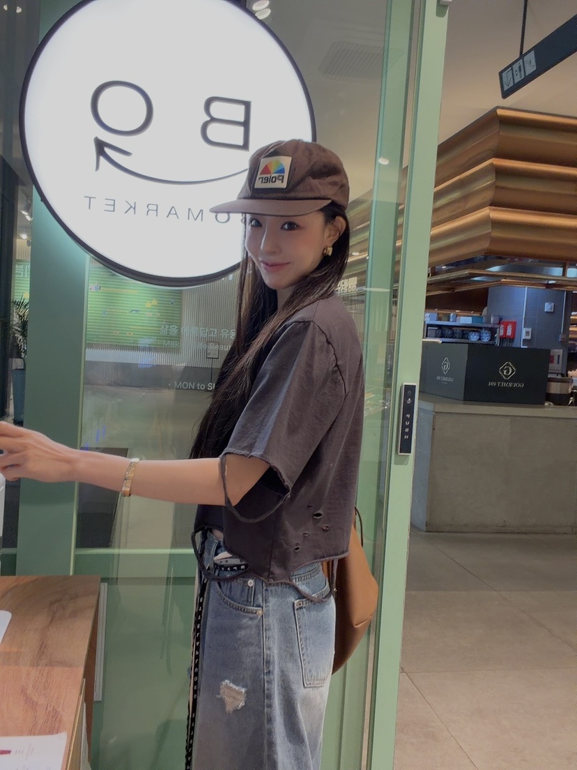 PALETTE-Q韓國代購女士新款26春夏推薦休閑時尚職業T恤復古PALETTE-QT恤