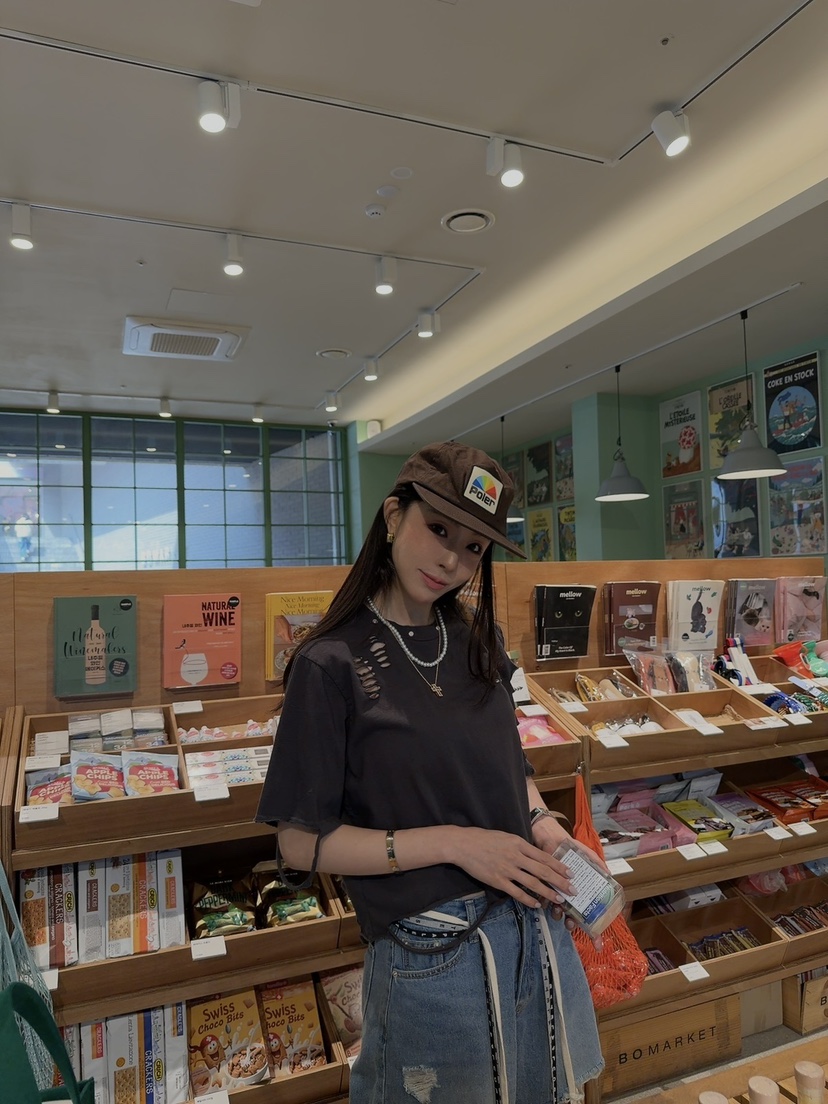 PALETTE-Q韓國代購女士新款26春夏推薦休閑時尚職業T恤復古PALETTE-QT恤