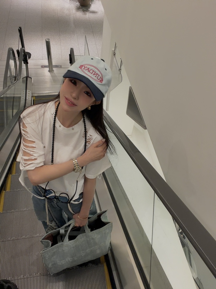 PALETTE-Q韓國代購女士新款26春夏推薦休閑時尚職業T恤復古PALETTE-QT恤