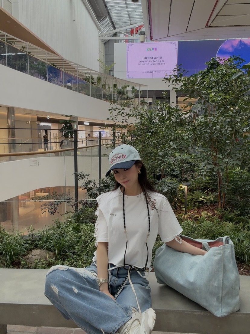 PALETTE-Q韓國代購女士新款26春夏推薦休閑時尚職業T恤復古PALETTE-QT恤