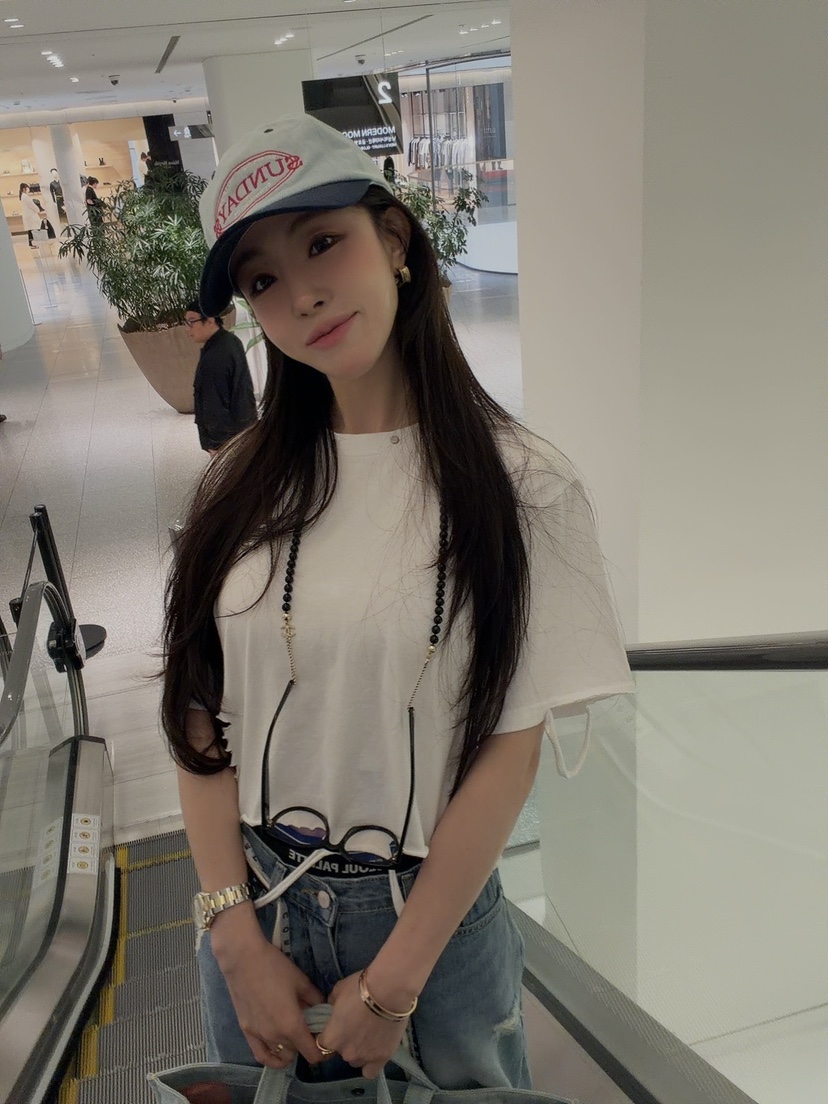 PALETTE-Q韓國代購女士新款26春夏推薦休閑時尚職業T恤復古PALETTE-QT恤