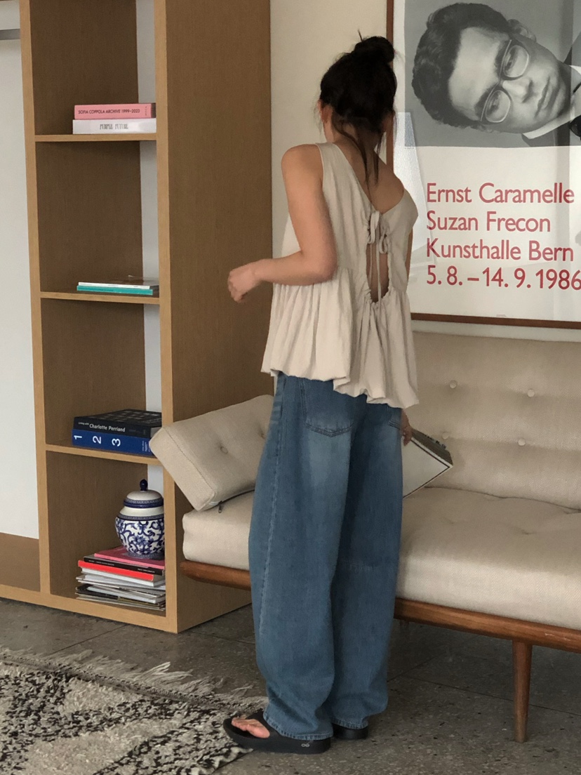 ONDO-P韓國直郵實拍女士新款時尚職業人氣休閑熱賣吊帶背心ONDO-P吊帶/背心