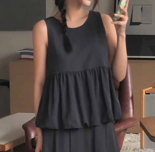 ONDO-P韓國直郵實拍女士新款時尚職業人氣休閑熱賣吊帶背心ONDO-P吊帶/背心圖色2