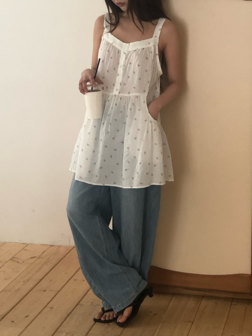 ONDO-P韓國直郵女士新款熱賣職業時尚26春夏人氣牛仔褲亞麻ONDO-P牛仔褲