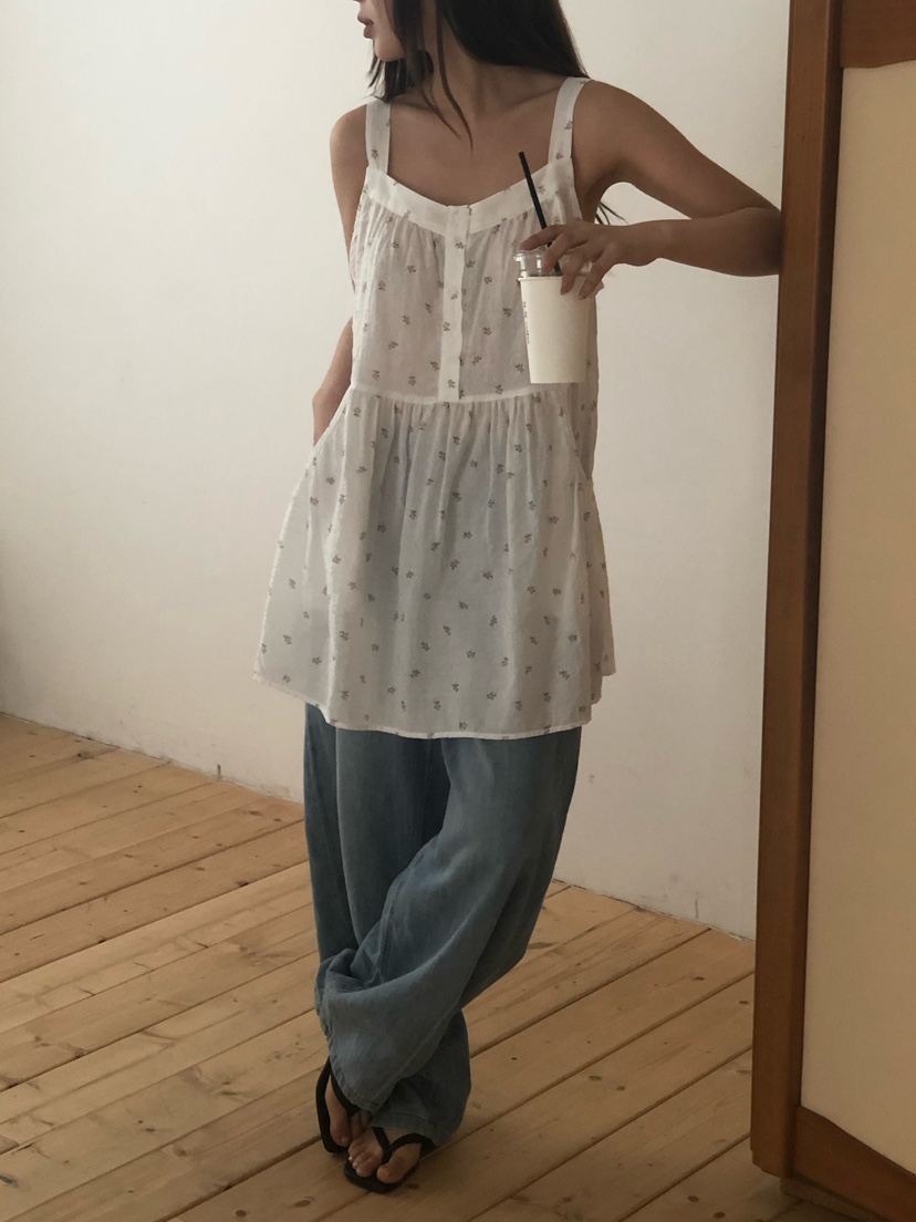 ONDO-P韓國直郵女士新款熱賣職業時尚26春夏人氣牛仔褲亞麻ONDO-P牛仔褲