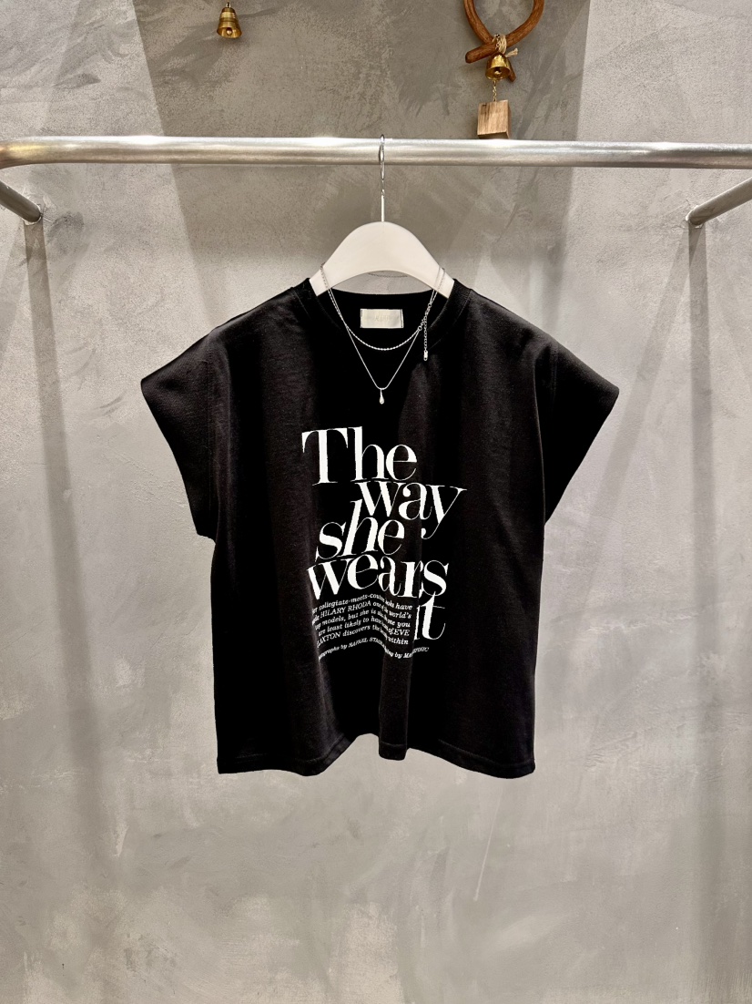 KIFF韓國代購女士新品推薦職業26春夏熱賣休閑人氣時尚T恤KIFFT恤圖色2