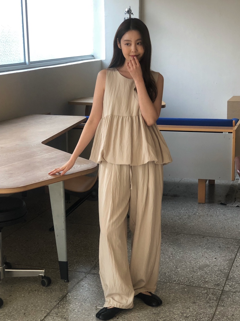 ONDO-P韓國代購女士新品推薦人氣26春夏休閑熱賣職業休閑褲ONDO-P休閑褲