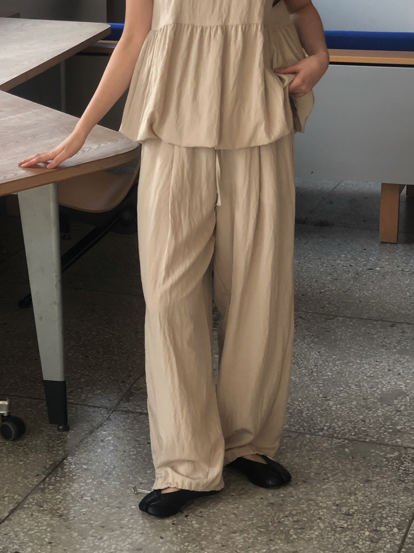 ONDO-P韓國代購女士新品推薦人氣26春夏休閑熱賣職業休閑褲ONDO-P休閑褲圖色3