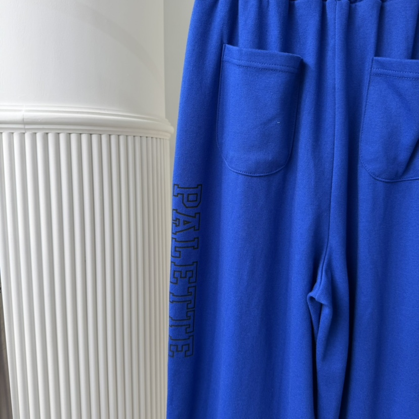 PALETTE-Q韓國直郵女裝新款人氣26春夏休閑褲闊腿褲條紋PALETTE-Q休閑褲