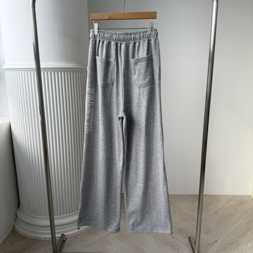 PALETTE-Q韓國直郵女裝新款人氣26春夏休閑褲闊腿褲條紋PALETTE-Q休閑褲