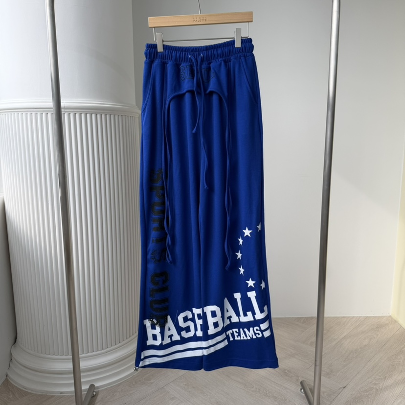 PALETTE-Q韓國直郵女裝新款人氣26春夏休閑褲闊腿褲條紋PALETTE-Q休閑褲圖色1