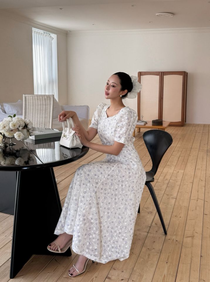 CATS韓國直郵實拍女裝新品熱賣推薦職業時尚休閑連衣裙亞麻CAT.S連衣裙