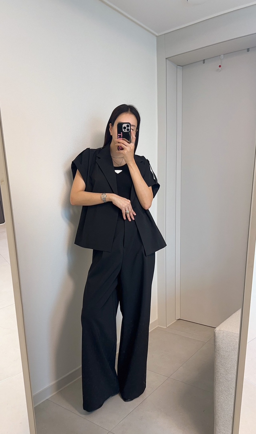 SOUIT韓國直郵實拍女裝新品休閑職業熱賣推薦時尚26春夏休閑褲SOUIT by mabel-L休閑褲