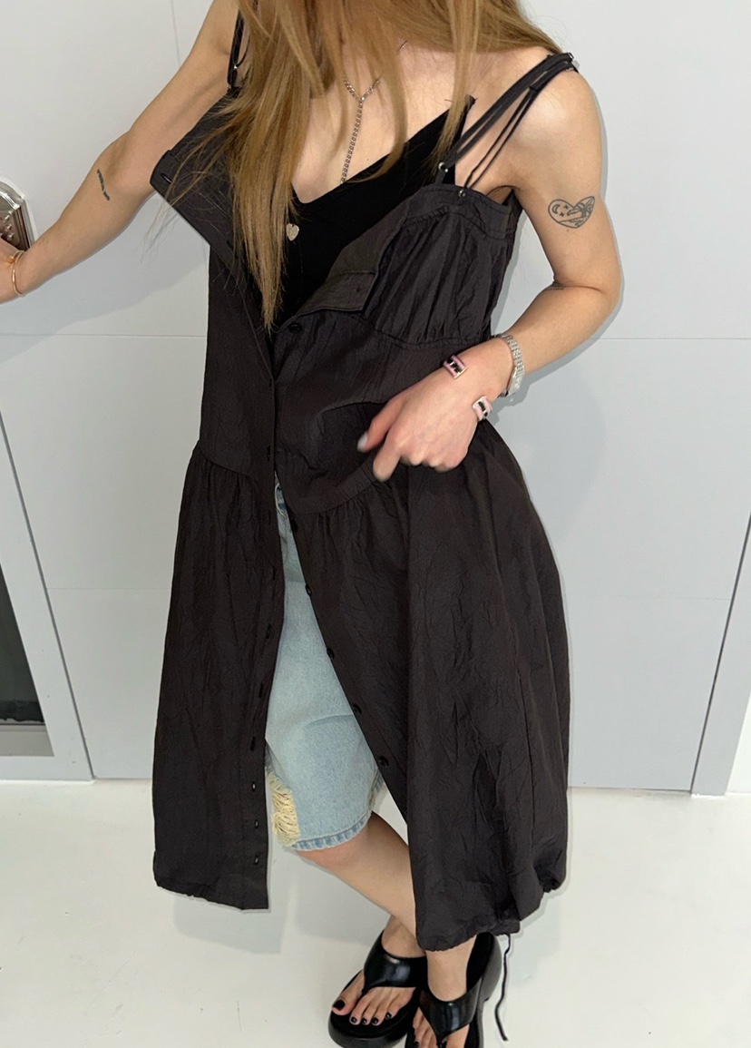 ZEROZERO韓國東大門代購女士新款人氣職業熱賣連衣裙褶皺ZEROZERO連衣裙