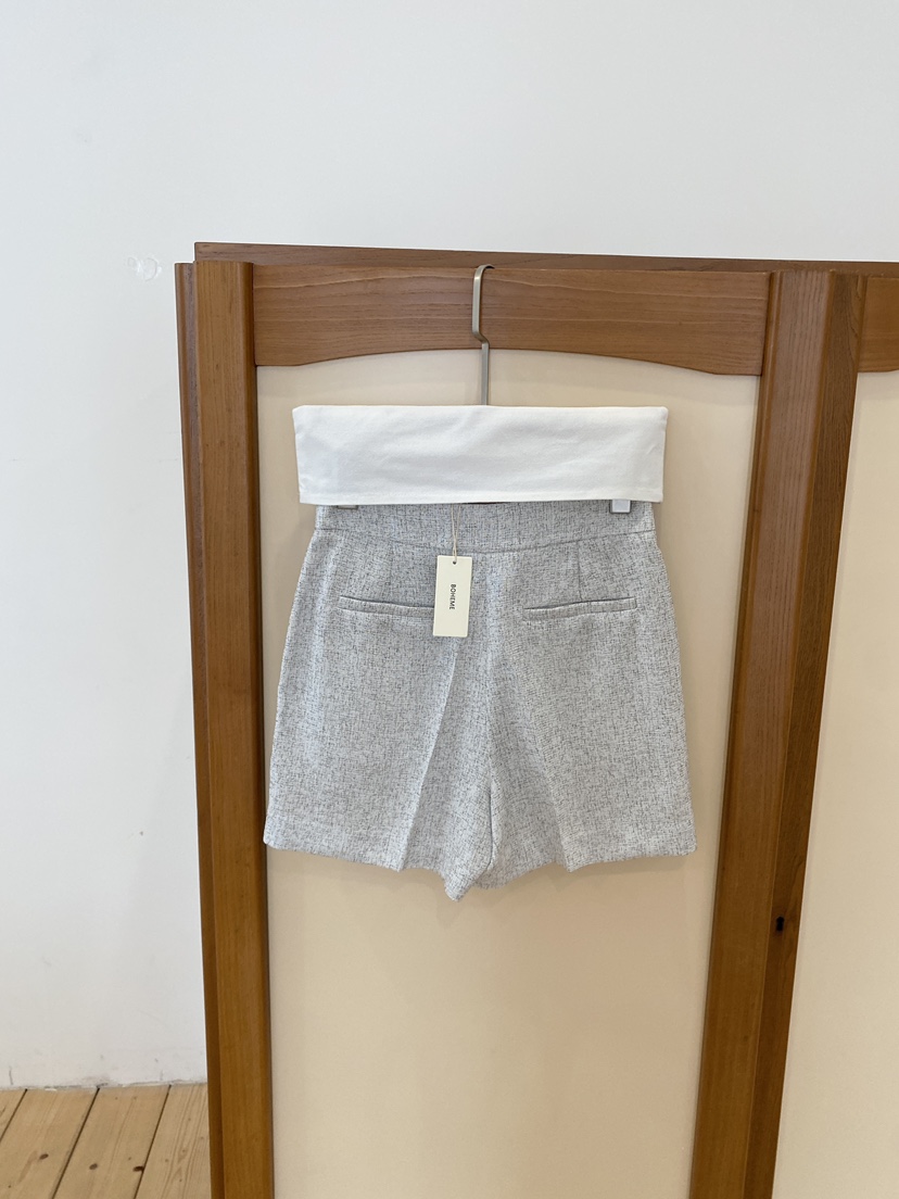BOHEME韓國代購女士新品休閑推薦時尚職業熱賣26春夏短褲BOHEME短褲