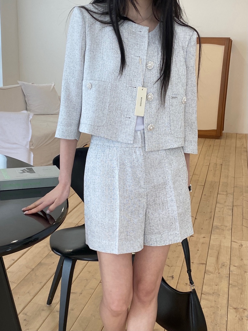 BOHEME韓國代購女士新品休閑推薦時尚職業熱賣26春夏短褲BOHEME短褲