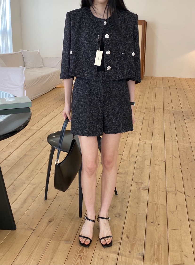 BOHEME韓國代購女士新品休閑推薦時尚職業熱賣26春夏短褲BOHEME短褲