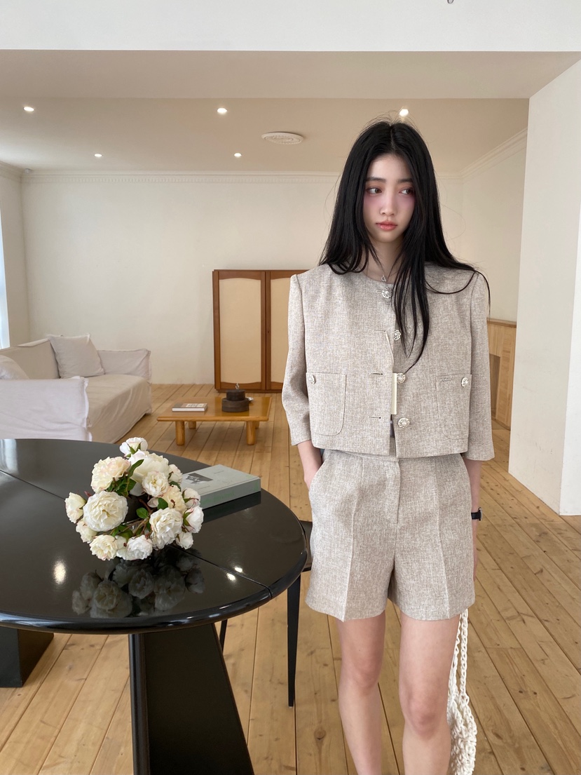 BOHEME韓國代購女士新品休閑推薦時尚職業熱賣26春夏短褲BOHEME短褲