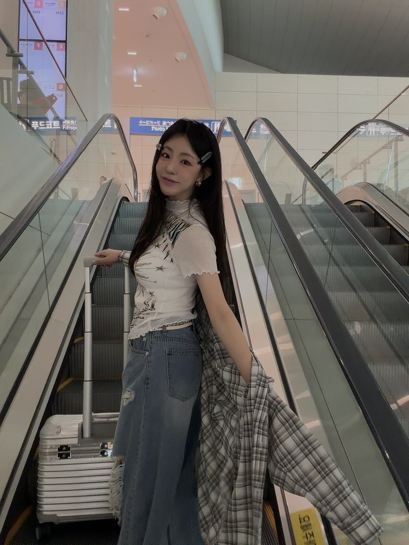 PALETTE-Q韓國直郵實拍女裝新品26春夏熱賣推薦職業T恤網眼PALETTE-QT恤