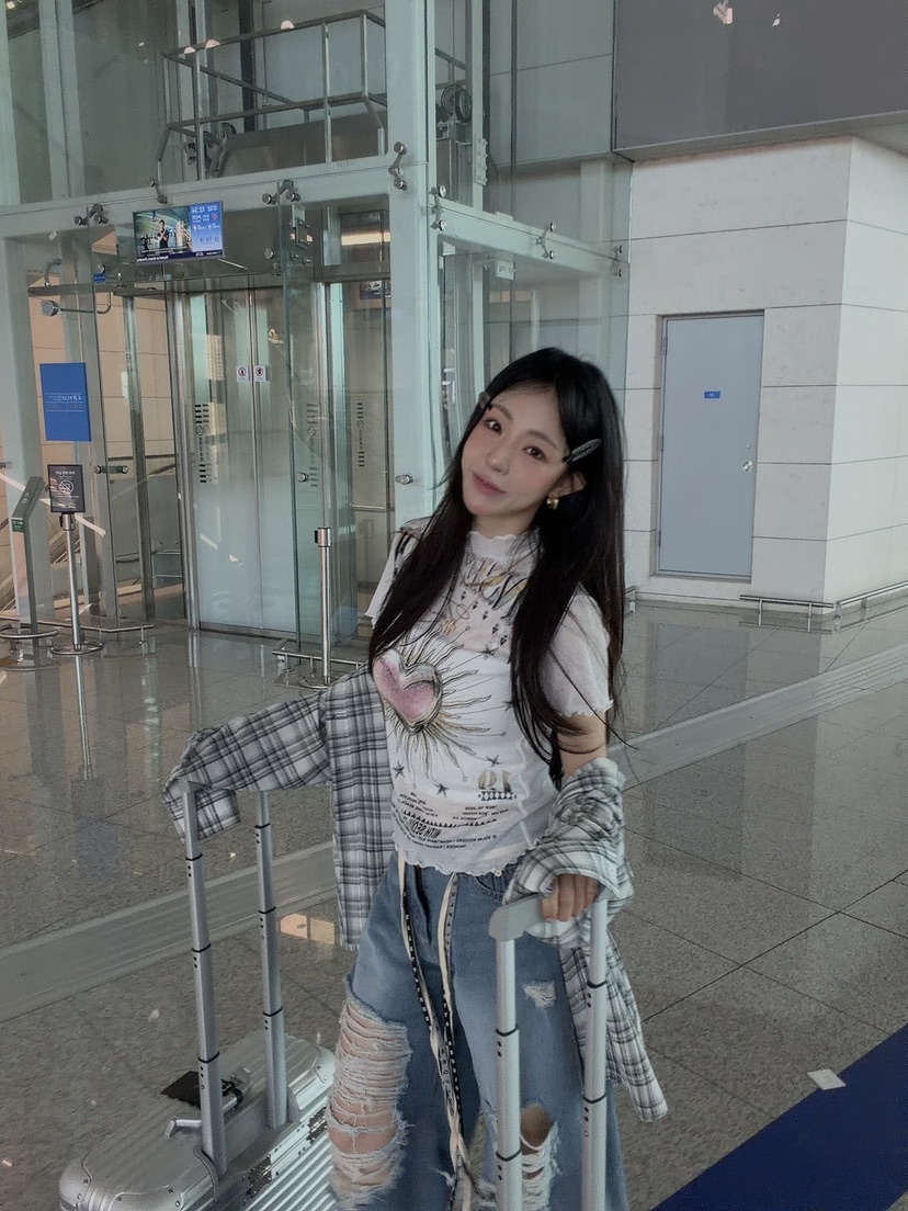 PALETTE-Q韓國直郵實拍女裝新品26春夏熱賣推薦職業T恤網眼PALETTE-QT恤