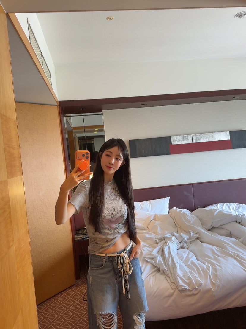 PALETTE-Q韓國直郵實拍女裝新品26春夏熱賣推薦職業T恤網眼PALETTE-QT恤