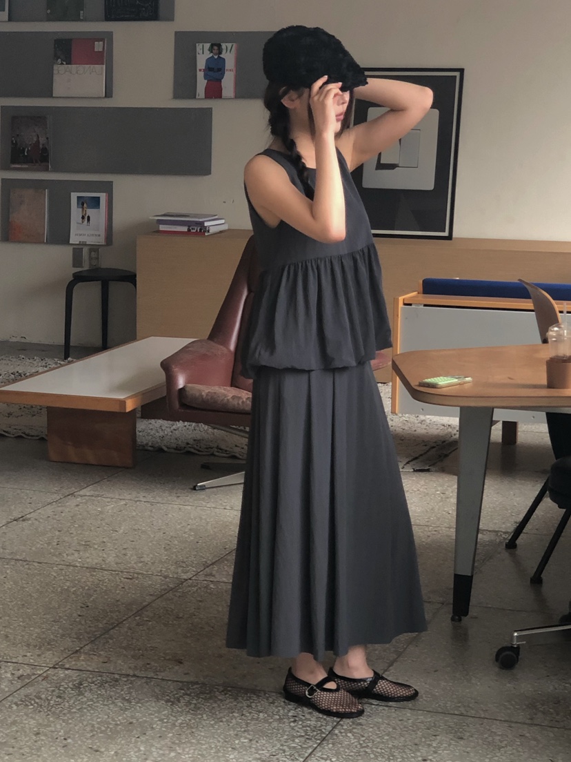 ONDO-P韓國直郵女士新款休閑人氣26春夏熱賣職業時尚長裙ONDO-P長裙