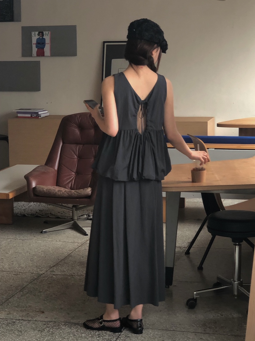 ONDO-P韓國直郵女士新款休閑人氣26春夏熱賣職業時尚長裙ONDO-P長裙