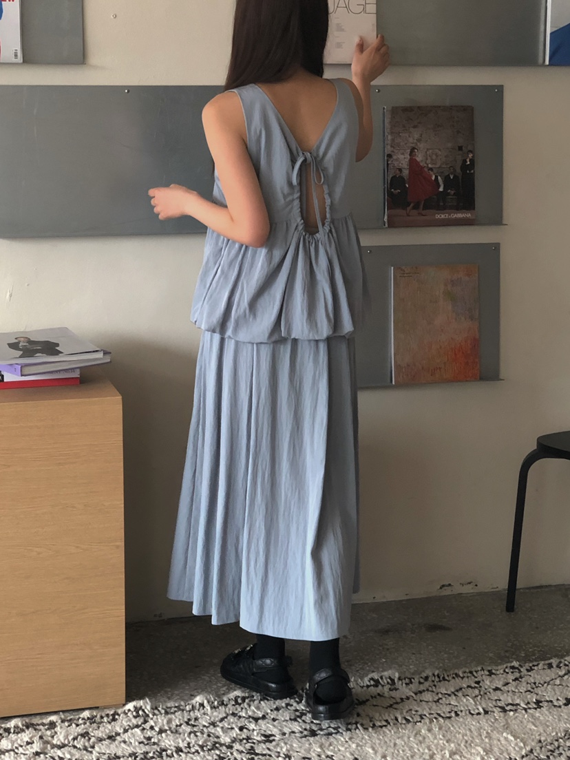 ONDO-P韓國直郵女士新款休閑人氣26春夏熱賣職業時尚長裙ONDO-P長裙