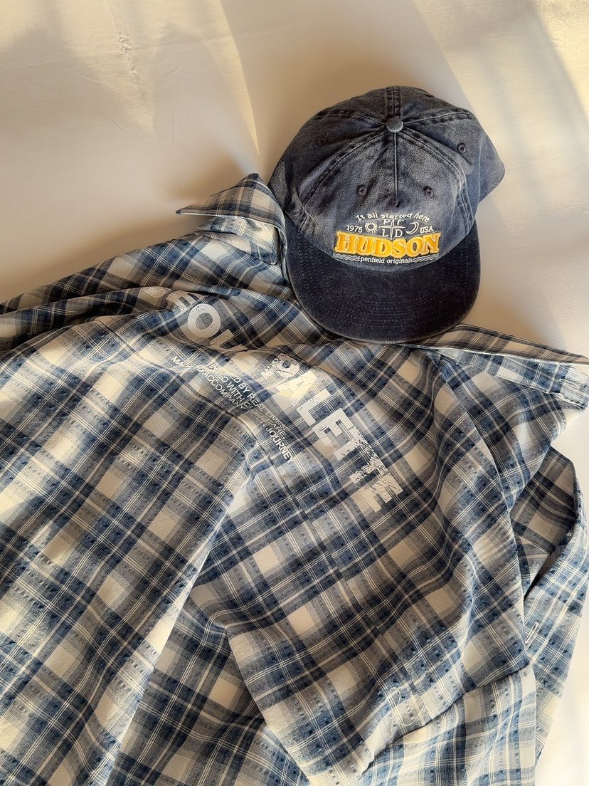 PALETTE-Q韓國東大門直郵女士新品推薦襯衫蕾絲衫格子紐扣PALETTE-Q襯衫/蕾絲衫