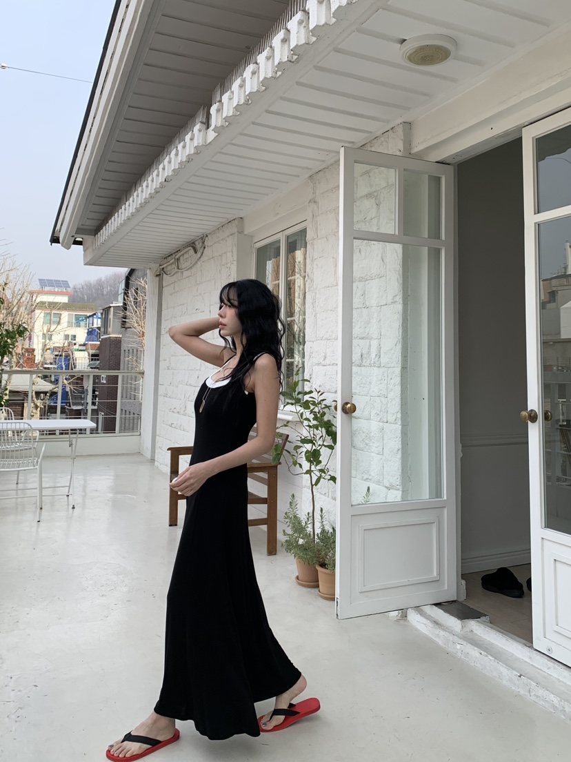 BADCALM韓國代購女裝新品休閑推薦熱賣時尚人氣職業連衣裙BADCALM連衣裙